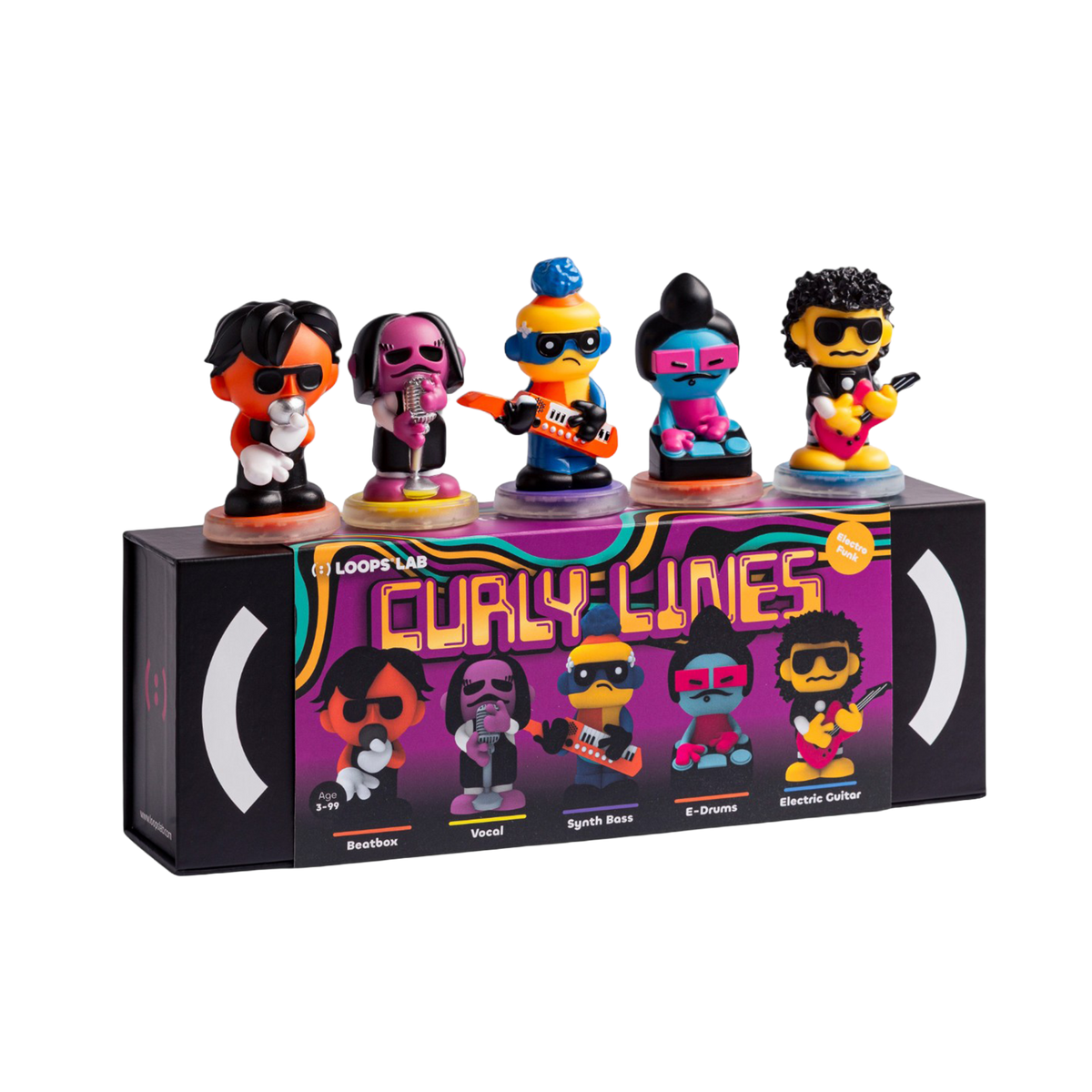 Curly Lines – Loops Lab music characters band