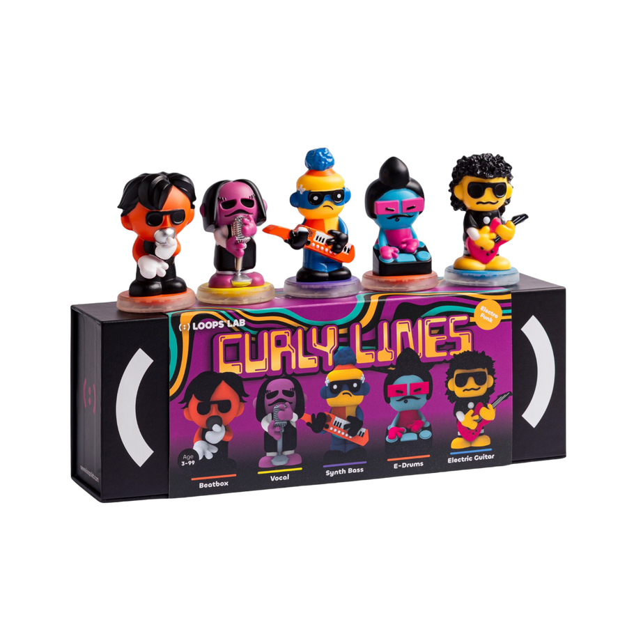 Curly Lines – Loops Lab music characters band