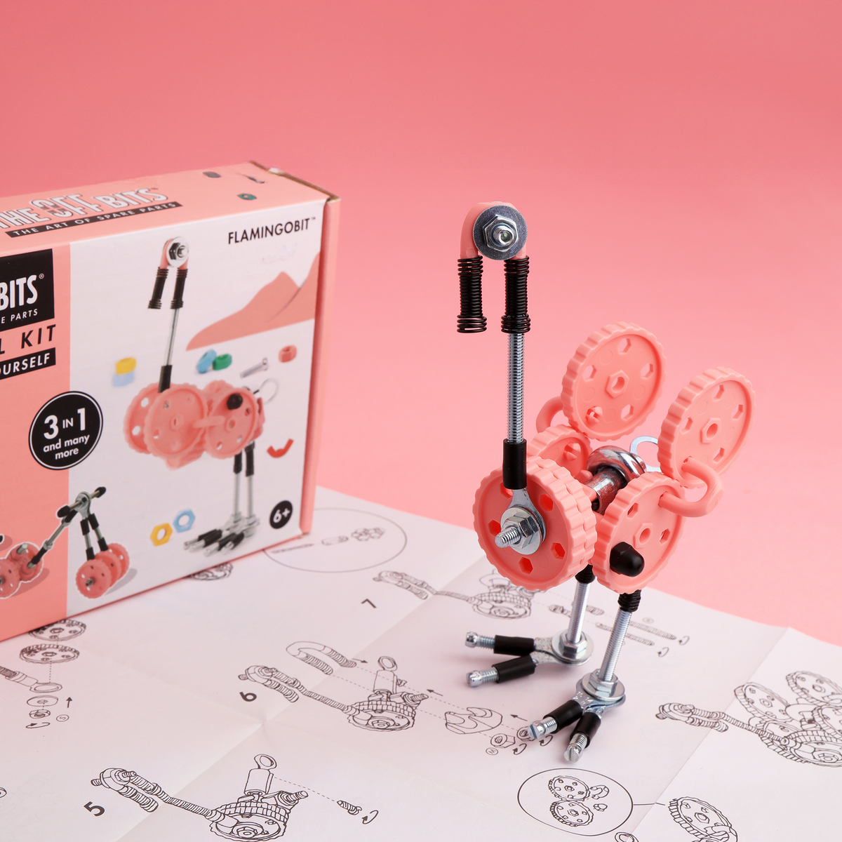 FlamingoBit – The OffBits kit, view 4