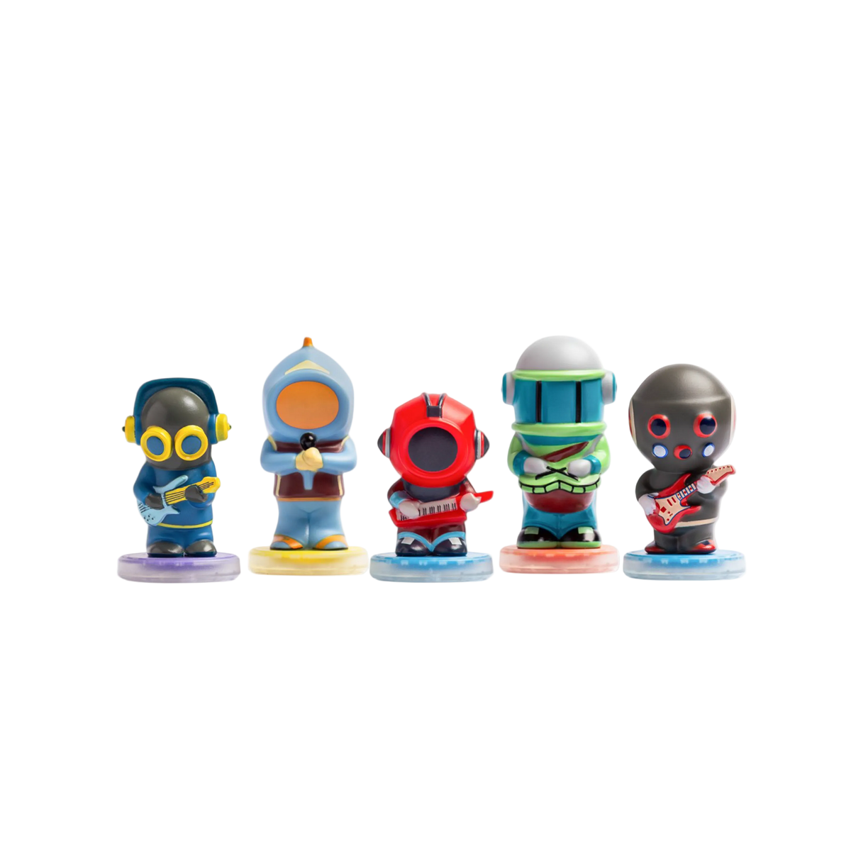 Space Mariners band - 5 Loops Lab characters